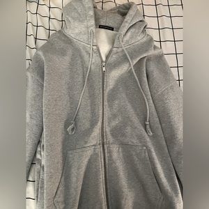 Brandy Melville Oversized Zip Up